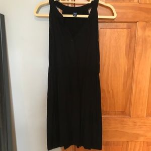 Old Navy Black Halter Dress